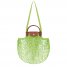 Longchamp | Le Pliage Filet L Mesh bag Green Light - Canvas | Green Light