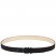 Longchamp | 3D Ladies' belt Black - Leather | Black