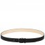 Longchamp | 3D Ladies' belt Black - Leather | Black