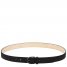 Longchamp | 3D Ladies' belt Black - Leather | Black