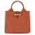 Longchamp | Le Roseau S Handbag Bark - Leather | Bark