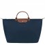 Longchamp | Le Pliage Original L Travel bag Navy - Recycled canvas | Navy