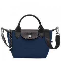 Longchamp | Le Pliage Energy XS Handbag Navy - Recycled canvas | Navy