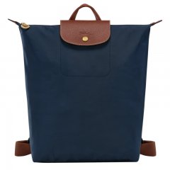 Longchamp | Le Pliage Original M Backpack Navy - Canvas | Navy