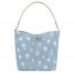 Longchamp | Le Roseau M Hobo bag Sky Blue - Canvas | Sky Blue