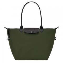 Longchamp | Le Pliage Energy L Tote bag Khaki - Recycled canvas | Khaki