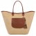 Longchamp | Le Pliage Collection L Basket bag Brown - Canvas | Brown