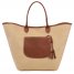 Longchamp | Le Pliage Collection L Basket bag Brown - Canvas | Brown