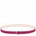 Longchamp | Le Foulonné Ladies' belt Beetroot - Leather | Beetroot