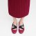 Longchamp | Energy Ballerinas Beetroot - Leather | Beetroot