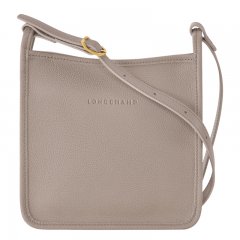 Longchamp | Le Foulonné S Crossbody bag Turtledove - Leather | Turtledove