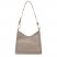 Longchamp | Le Foulonné M Hobo bag Turtledove - Leather | Turtledove