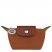 Longchamp | Le Pliage Green Coin purse Cognac - Recycled canvas | Cognac