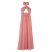 Longchamp | Long dress Blush - Vichy jacquard | Blush