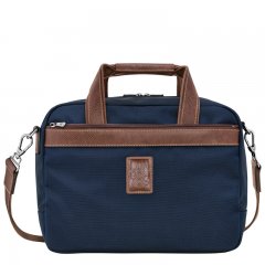 Longchamp | Boxford S Travel bag Blue - Recycled canvas | Blue