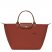 Longchamp | Le Pliage Green M Handbag Chestnut - Recycled canvas | Chestnut