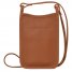 Longchamp | Le Foulonné Phone case Caramel - Leather | Caramel