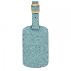 Longchamp | Le Foulonné Luggage tag Eucalyptus - Leather | Eucalyptus