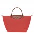 Longchamp | Le Pliage Original M Handbag Tomato - Recycled canvas | Tomato