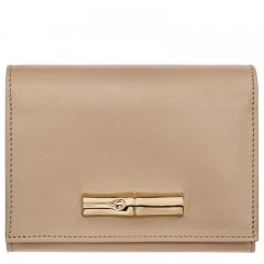 Longchamp | Le Roseau Compact wallet Root - Leather | Root