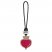 Longchamp | Longcharm Keyring Beetroot - Leather | Beetroot