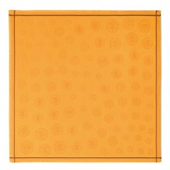 Longchamp | La Médaille Shawl Apricot - Cotton blend | Apricot