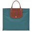 Longchamp | Cabas L Tote Bag Cedar - Canvas | Cedar