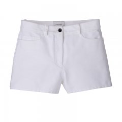 Longchamp | Shorts White - Gabardine | White