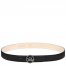 Longchamp | Box-Trot Men's belt Black - Leather | Black