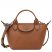 Longchamp | Le Pliage Xtra XS Handbag Cognac - Leather | Cognac