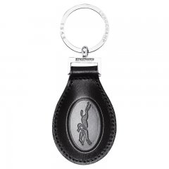 Longchamp | Le Foulonné Key-rings Black - Leather | Black