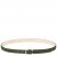 Longchamp | Le Foulonné Ladies' belt Khaki - Leather | Khaki