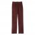 Longchamp | Leather straight pants Burgundy - Leather | Burgundy