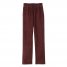 Longchamp | Leather straight pants Burgundy - Leather | Burgundy