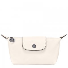 Longchamp | Le Pliage Xtra Pouch Ecru - Leather | Ecru