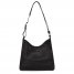 Longchamp | Le Foulonné M Hobo bag Black - Leather | Black