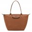 Longchamp | Le Pliage Xtra M Tote bag Cognac - Leather | Cognac