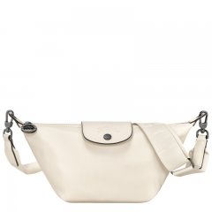 Longchamp | Le Pliage Xtra XS Crossbody bag Ecru - Leather | Ecru