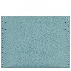 Longchamp | Le Foulonné Card holder Eucalyptus - Leather | Eucalyptus