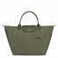 Longchamp | Le Pliage Green M Handbag Forest - Recycled canvas | Forest