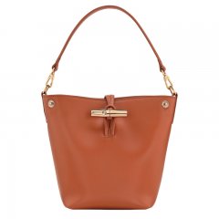 Longchamp | Le Roseau XS Bucket bag Bark - Leather | Bark