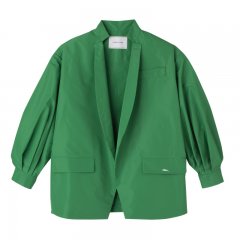 Longchamp | Kimono jacket Green - Technical taffeta | Green