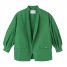 Longchamp | Kimono jacket Green - Technical taffeta | Green