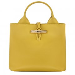 Longchamp | Le Roseau S Handbag Ginger - Leather | Ginger