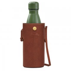 Longchamp | Épure Bottle holder Brown - Leather | Brown