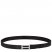 Longchamp | Delta Box Men's belt Black - Leather | Black