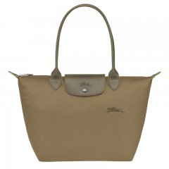 Longchamp | Le Pliage Green M Tote bag Artichoke - Recycled canvas | Artichoke