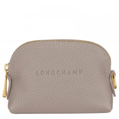 Longchamp | Le Foulonné Coin purse Turtledove - Leather | Turtledove