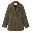 Longchamp | Safari jacket Khaki - Leather | Khaki