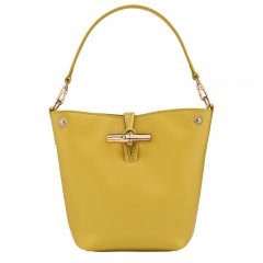 Longchamp | Le Roseau XS Bucket bag Ginger - Leather | Ginger